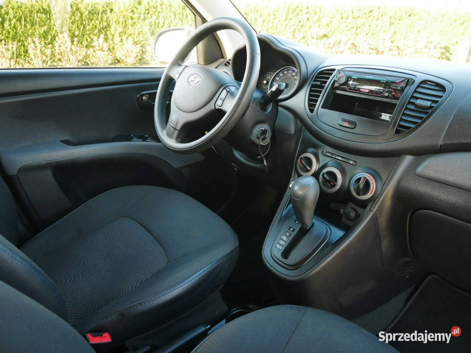 Hyundai i10 11 SOHC 69 Eu5 Automat Salon Polska lakier metallic Goczałkowice-Zdrój