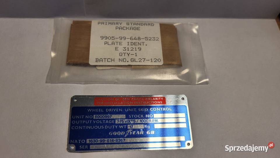 tabliczka znamionowa śląskie Rydułtowy sprzedam