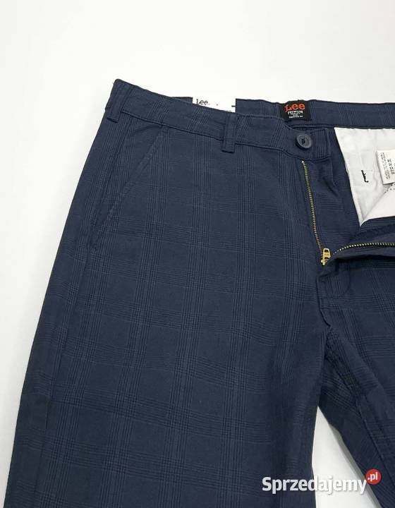 Spodnie męskie Lee Slim Chino Estate Blue W30 Lublin