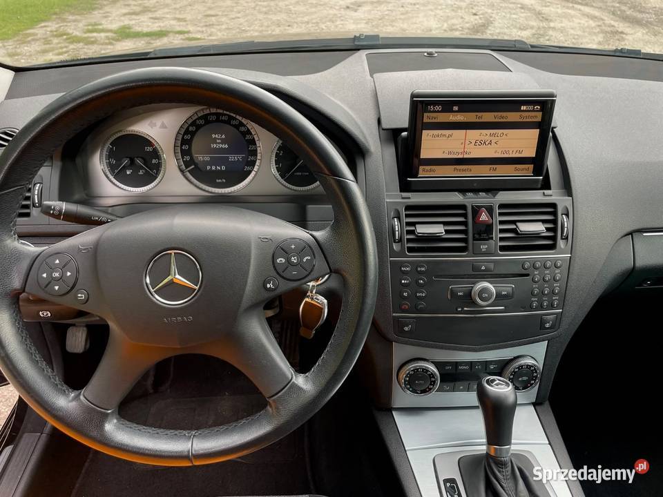 Mercedes c 200 benzyna 2008 Toruń
