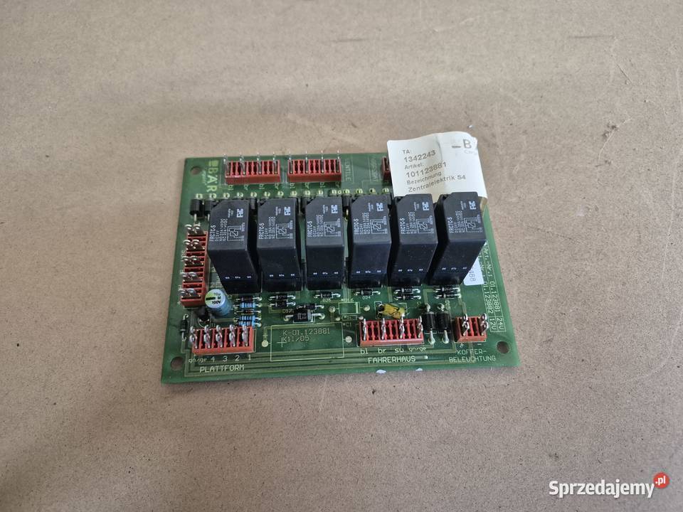 Płytka sterowania windy załadowczej Bar lubuskie