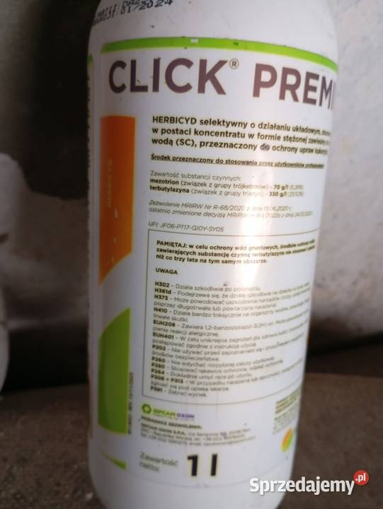 Środek na kukurydzę CLICK premium chwastox Turbo Czarnocin