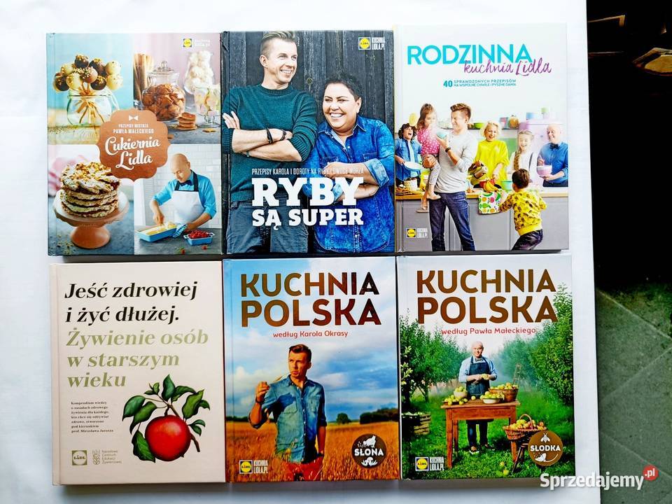 Kuchnia Lidla, 6 książek z przepisami dań i słodkości