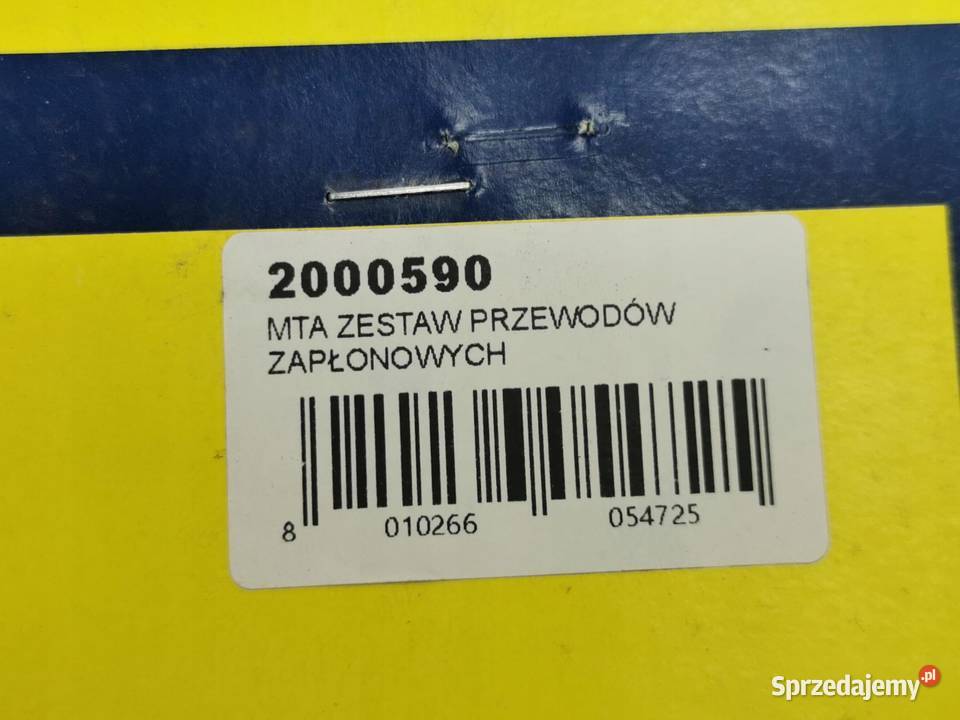 ZESTAW PRZEWODÓW ZAPŁONOWYCH MTA SPA NOWY osobowe