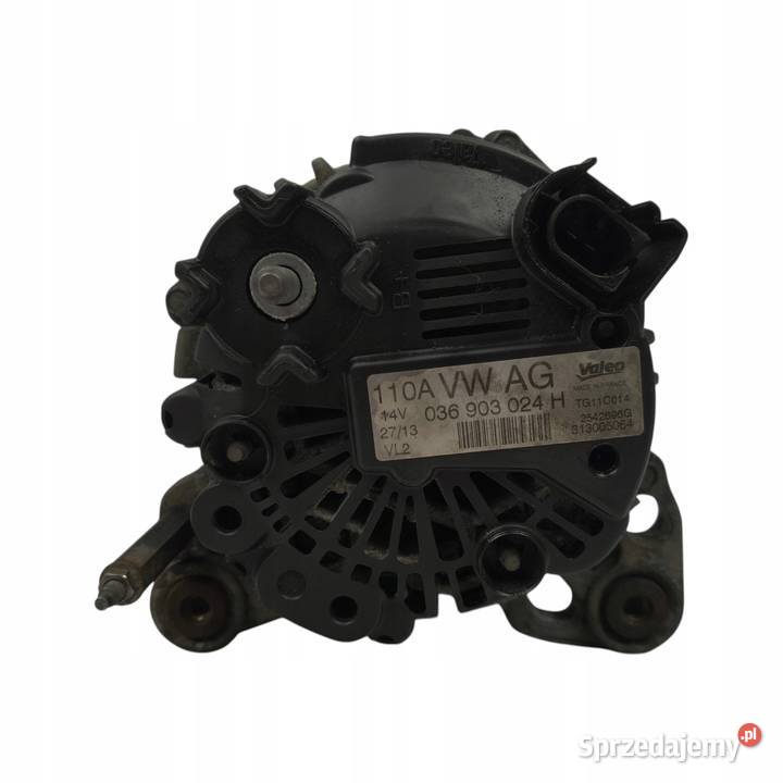 ALTERNATOR VW Polo V 14 16V valeo 036903024H Układ elektryczny silnika lubelskie Chełm
