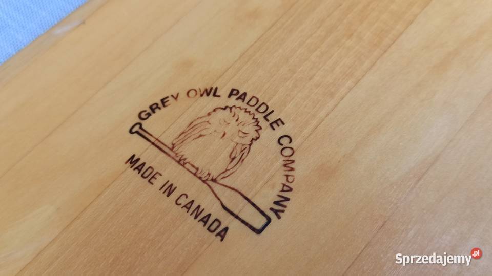 Drewniane pagaje 2 Wrocław sprzedam