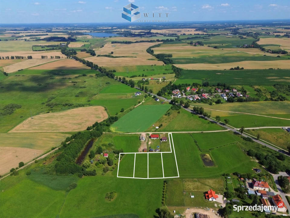 Grunt 1758m2 Zalewo szambo