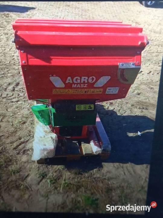 Siewnik rozsiewacz poplonów Agromasz Wytyczno