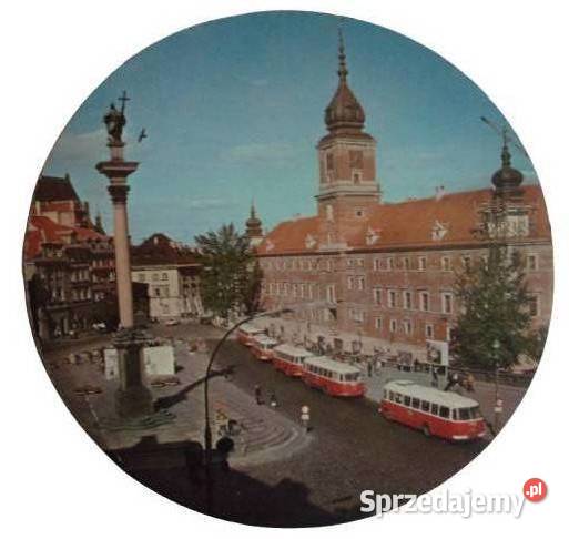 Warszawa na pocztówce z lat siedemdziesiątych Wyposażenie wnętrz mazowieckie