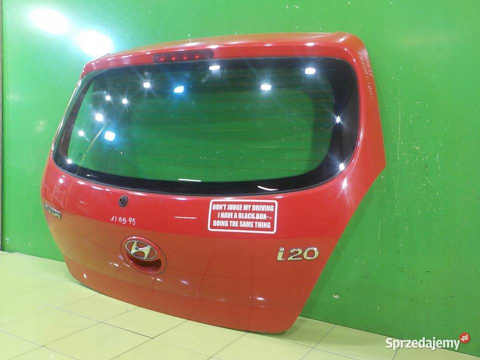 HYUNDAI i20 I 12B 09r HB 5D klapa tyl mazowieckie Suków sprzedam