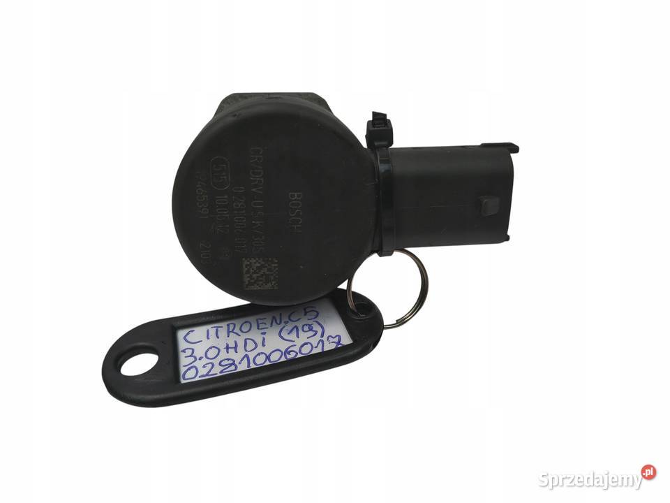 REGULATOR CIŚNIENIA PALIWA Citroen C5 30 HDI Chełm sprzedam