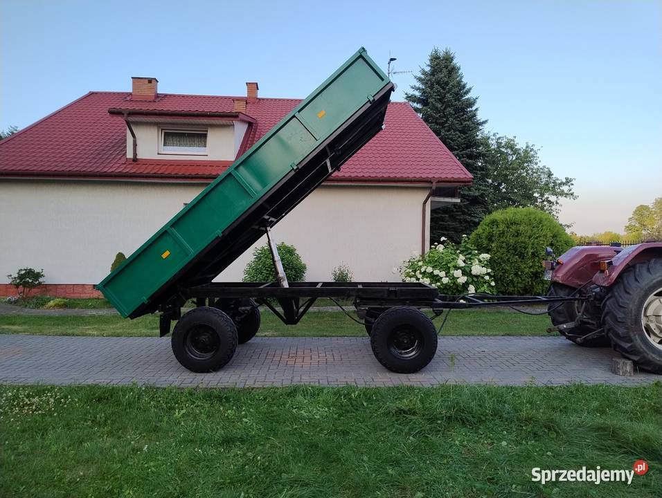 Przyczepa kaczka wywrotka 3 strony Klwatka Królewska sprzedam