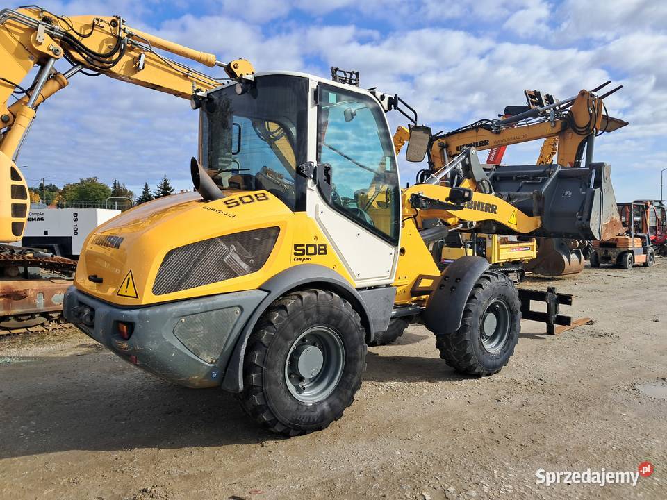 Ładowarka Kołowa LIEBHERR L508 Compact 20r 67t dolnośląskie Sułów