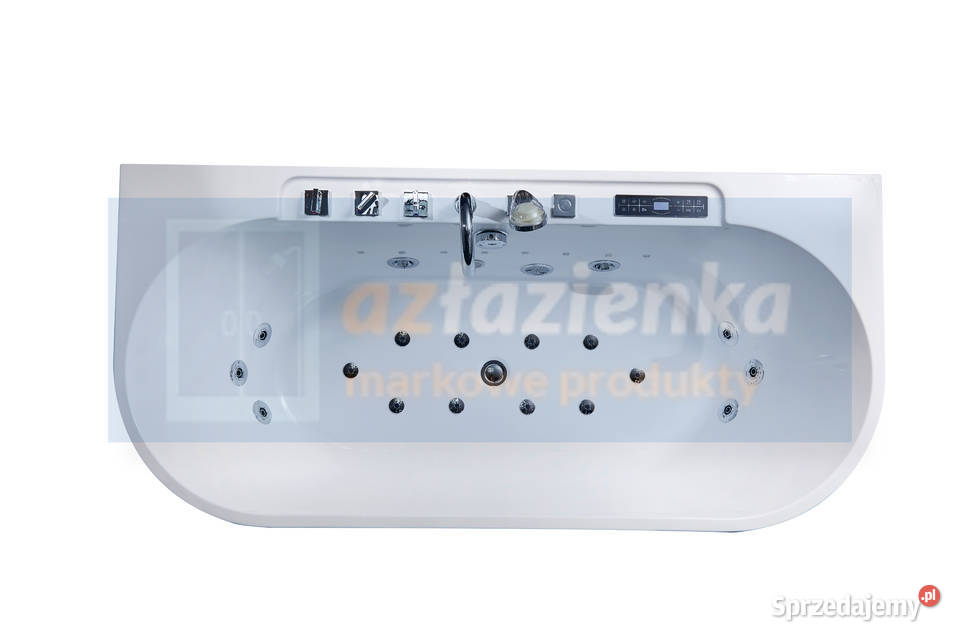 Wanna z hydromasażem LS4450 150cmx75cmx58 Grabówka