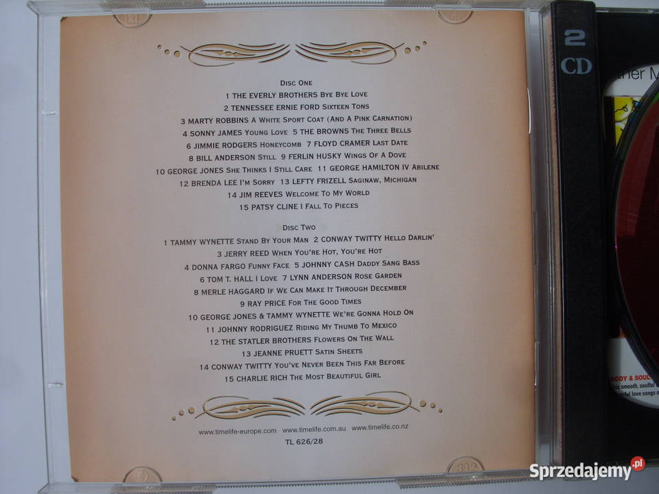 COUNTRY CD CLASIC COUNTRY GIANTS 2 CD 2004 2 płyty dolnośląskie Wołów