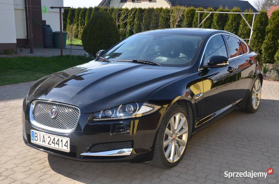 Jaguar XF Premium 30 V6 Benzyna 380 4x4 2013r Białystok sprzedam