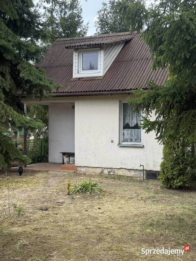 Domek na działce Rod Leszno obok Kampinosu