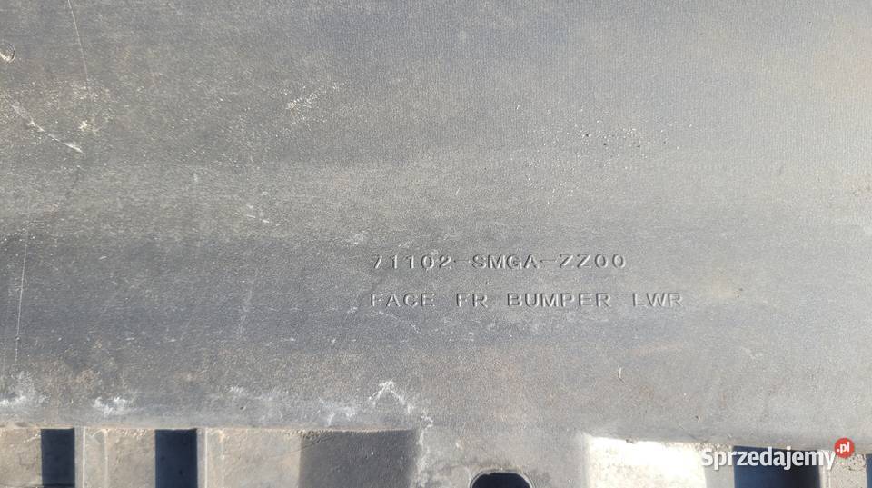 HONDA CIVIC VIII UFO SPOILER DOKŁADKA ZDERZAKA Ruda Śląska sprzedam