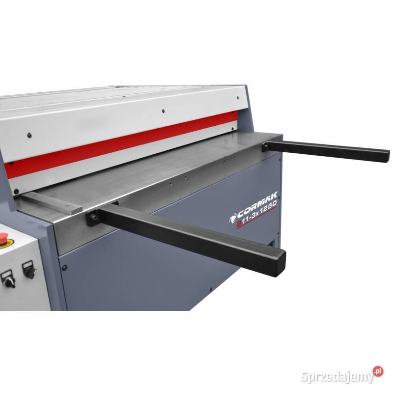 Mechaniczne nożyce gilotynowe 3x1250 mazowieckie
