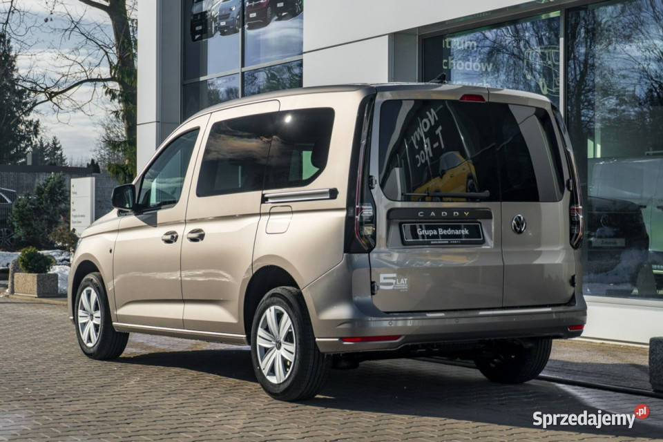 Volkswagen Caddy Trend 20 TDI 122 DSG 2755m DEMO wielofunkcyjna kierownica Caddy łódzkie Łódź
