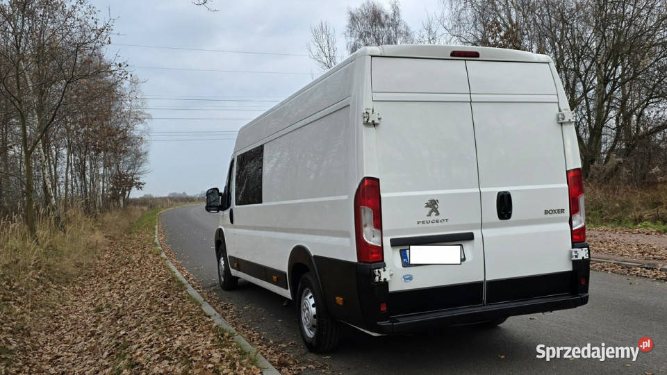 Peugeot Boxer dokabrygadówka 7 osobowy maxi śląskie Chełm Śląski