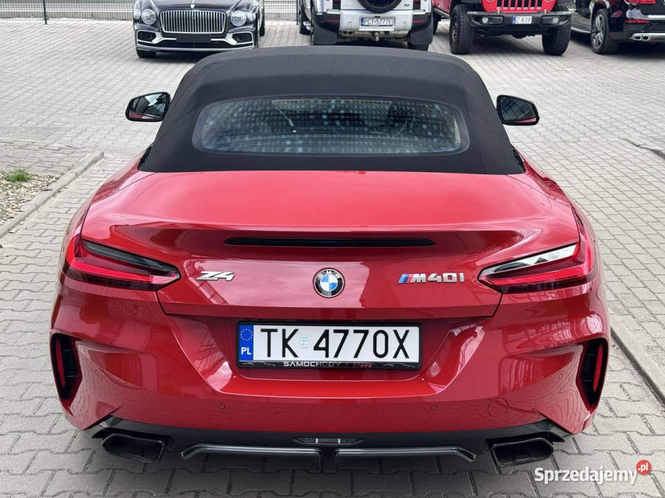 BMW Z4 M M40i Roadster 1 właściciel Bezwypadkowy system Start-Stop małopolskie Węgrzce sprzedam