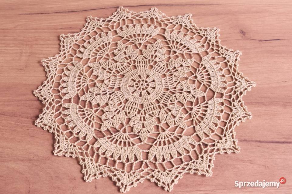 serwetki szydełkowe