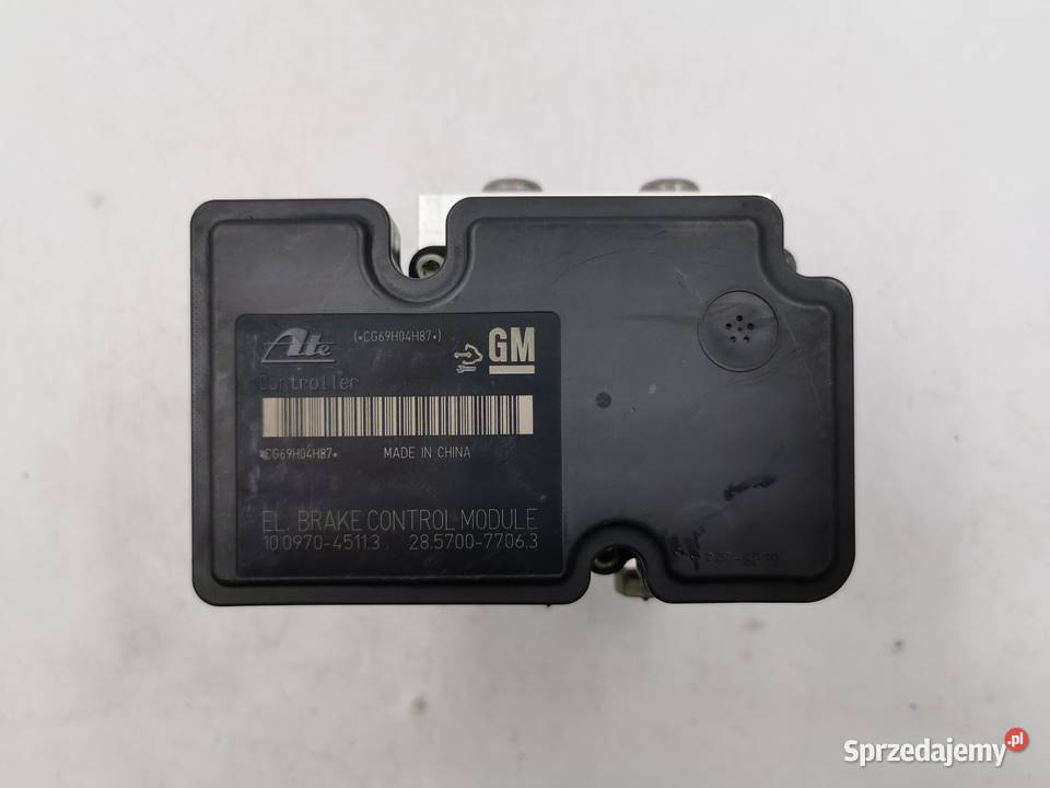 Pompa ABS Chevrolet Cruze 13321959 10097045113 Wyszków sprzedam