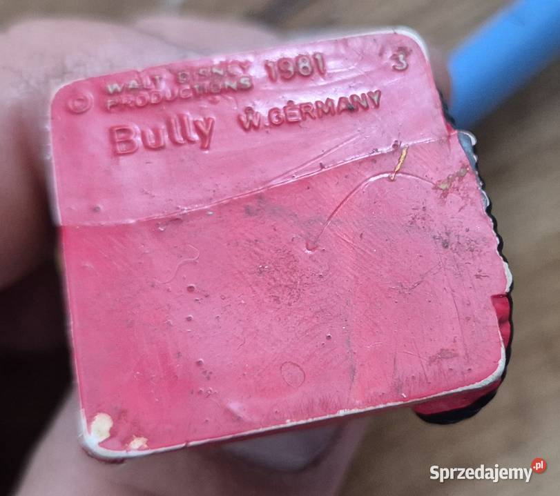 Temperówki Disney Bully West Germany 1977 Artykuły szkolne Gdańsk