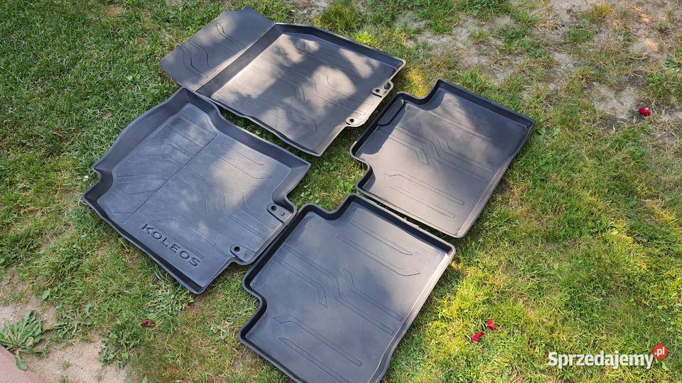 Oryginalne dywaniki gumowe Renault Koleos II 2 sprzedam