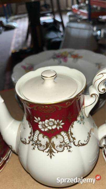 Dzbanek Tettau Zielona syg 1794 Kgl Priv Tettau Gdańsk sprzedam