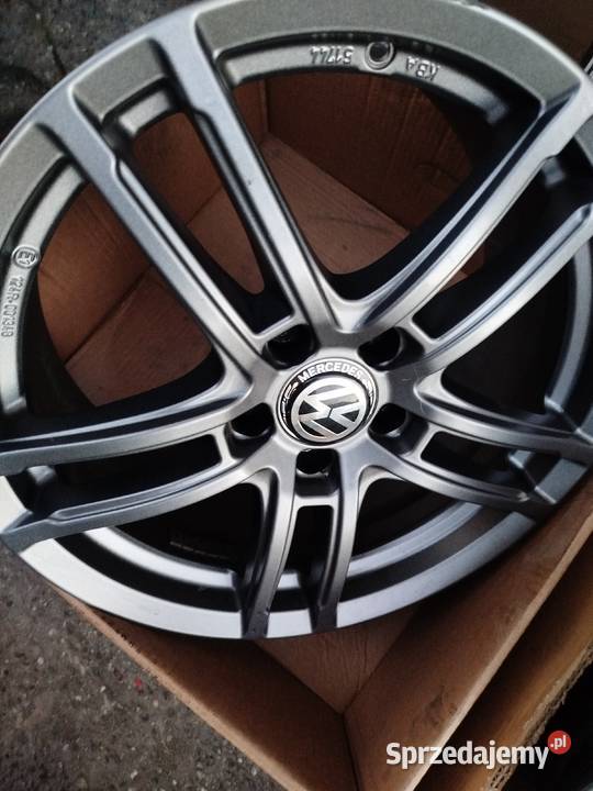 A323Alufelgi uzywane 17 5x112 et 38 Vw Skoda śląskie Bąków sprzedam