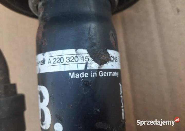 MERCEDES CL W215 W220 AMG AMORTYZATOR ABC PRZOD Osięciny