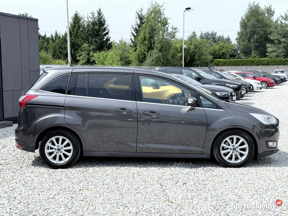 Ford Grand C EcoBoost 10 125 2017 navi marża 7os czujnik zmierzchu