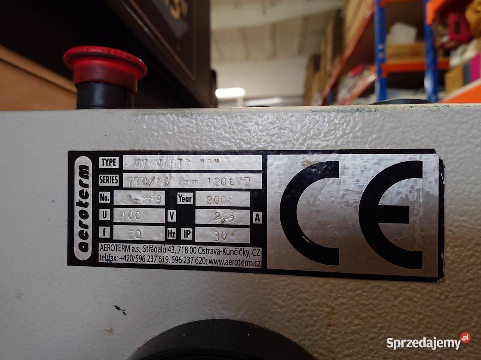 tunel suszący UV Aeroterm VARIO 3 opolskie Opole