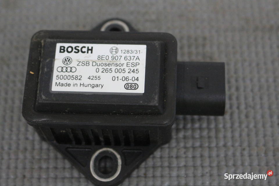 AUDI A8 D3 W12 MODUŁ ESP 8E0907637A 0265005245 dolnośląskie Prochowice