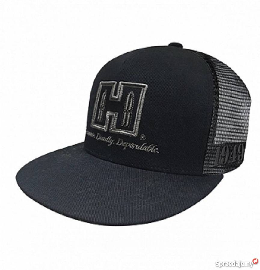 Czapeczka z daszkiem czarna Flatbill 99230 Warszawa sprzedam
