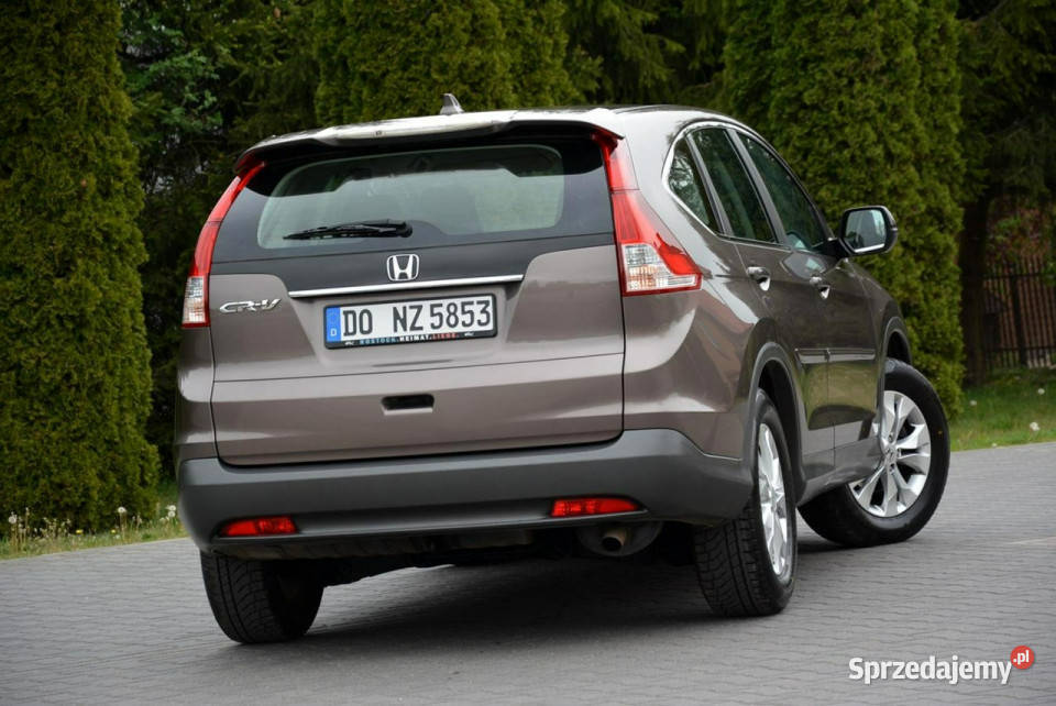 Honda CRV Ledy Alcantara 1Ręce Klimatronik 155KM Ostrów Mazowiecka