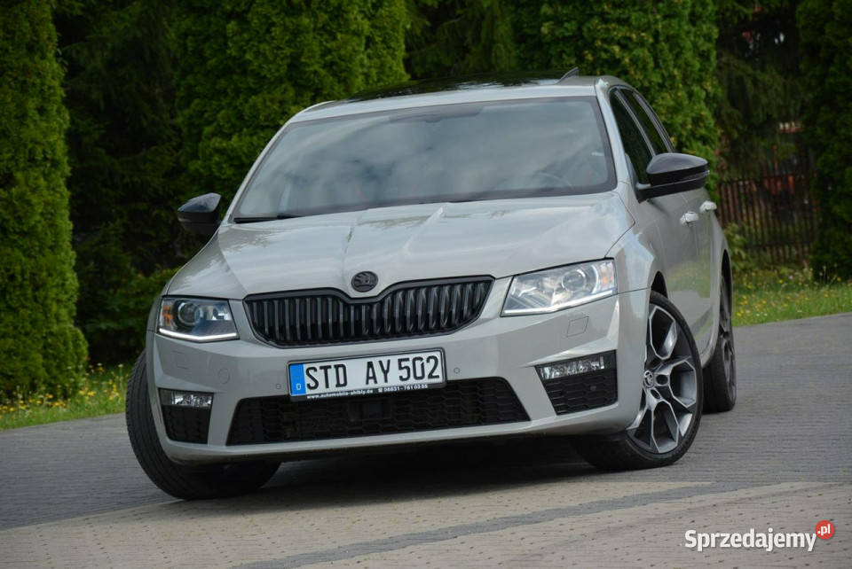 koda Octavia VRS Panorama Radar ACC Duża Navi serwisowany w ASO mazowieckie Ostrów Mazowiecka