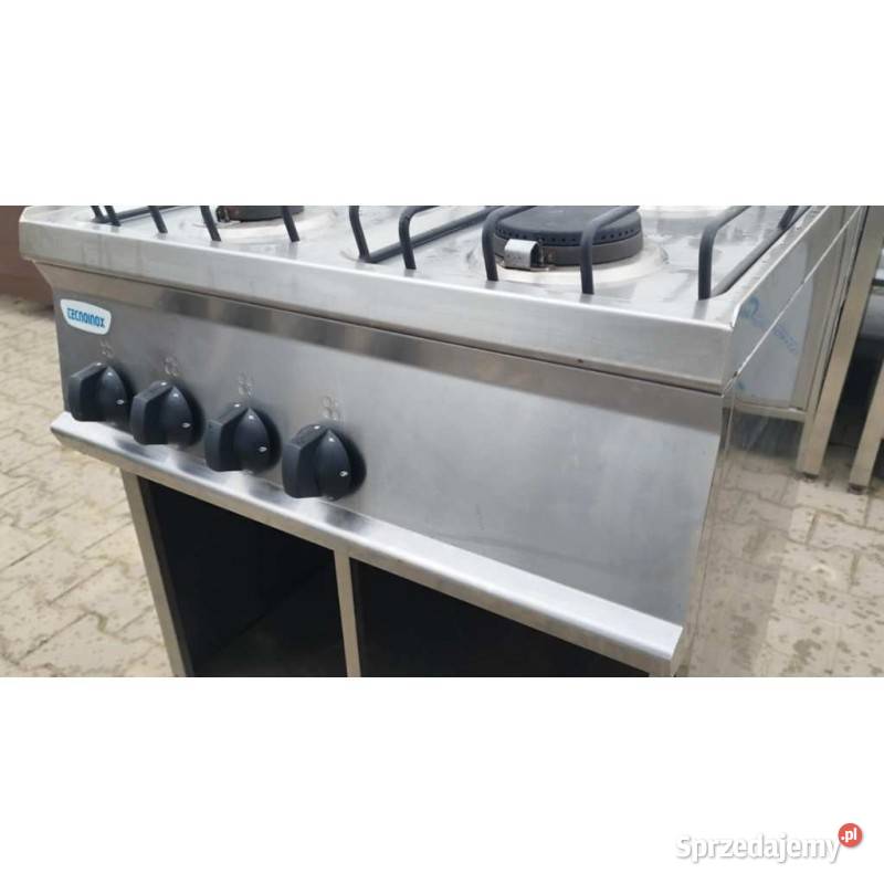 Kuchnia Gaz 4 Palniki TECONOINOX Moc 18 kW Nowe Skalmierzyce