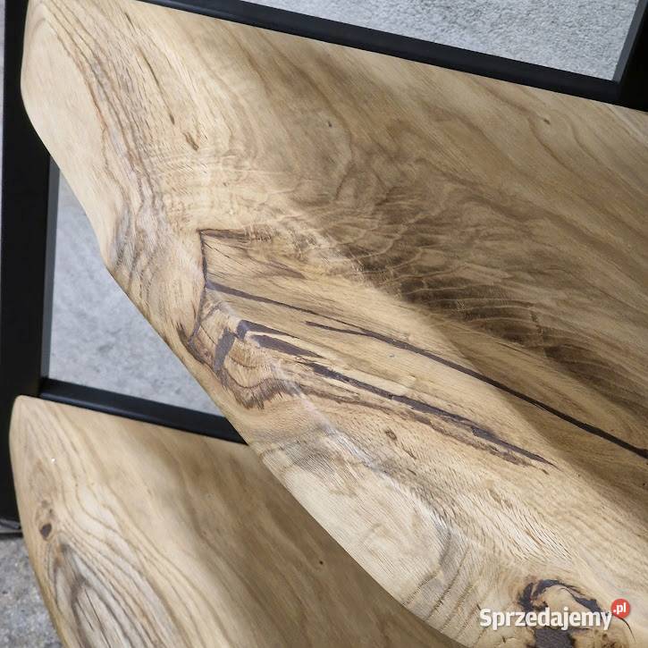 Regał NA WYMIAR narożny DĄB loft industrialny