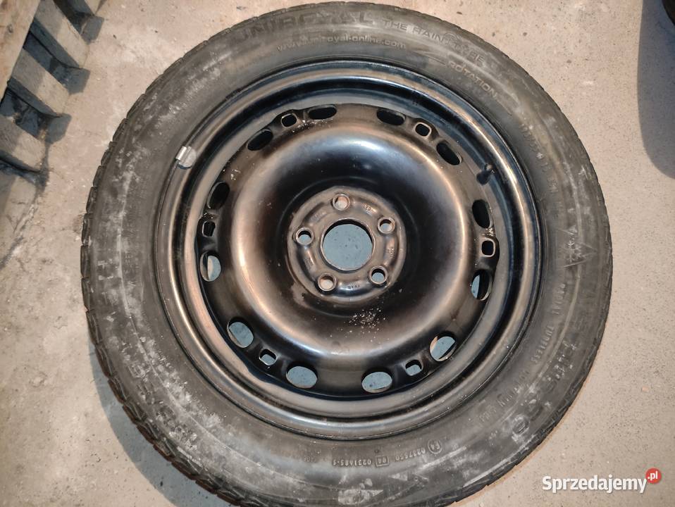 Komplet kół na felgach stalowych 19555 R15 Białystok
