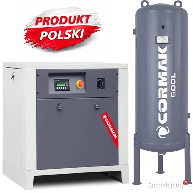 Kompresor śrubowy CORMAK LUFT 700 55kW 650Lmin Pompki, kompresory przenośne Siedlce