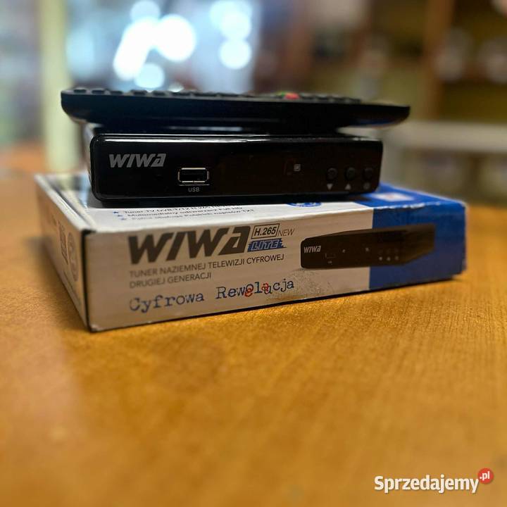Tuner DVBT2 WIWA H265 LITE dekoder telewizji Elbląg