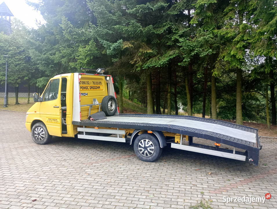 sprzedam autolawetę mercedes sprinter w stanie Jankowice