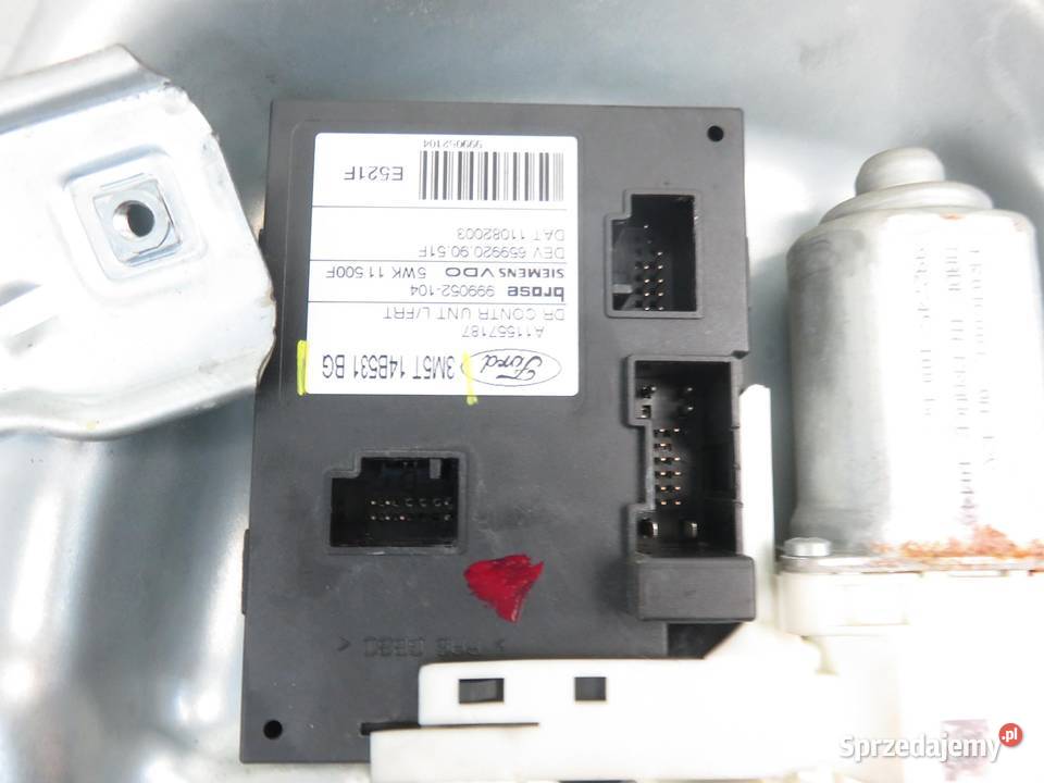 PODNOŚNIK SZYBY LEWY FORD FOCUS C 3M5T14B531BG