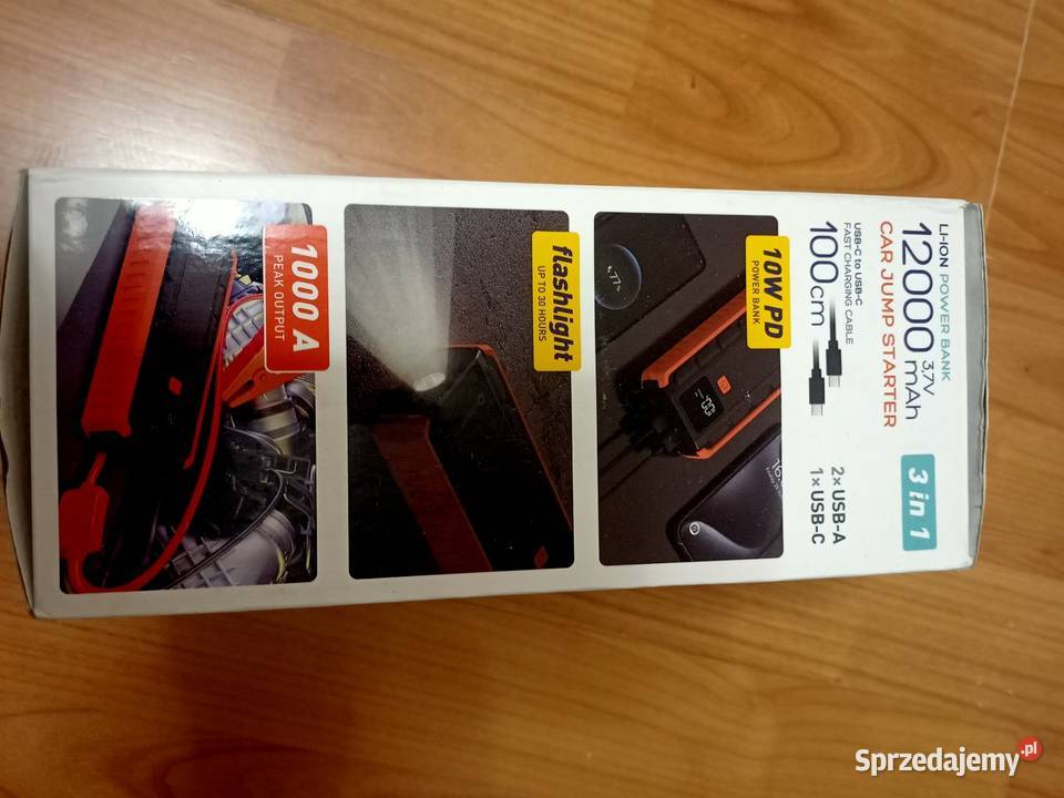 Urządzenie rozruchowe starter do auta powerbank Urządzenia rozruchowe (boostery) Poznań