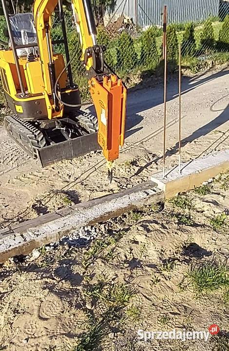 Młot hydrauliczny do koparki 08 do 2t Biłgoraj