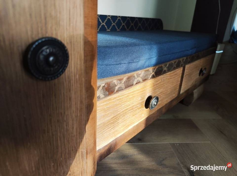 Szafka siedzisko do przedpokoju PRL 40cm Bytom