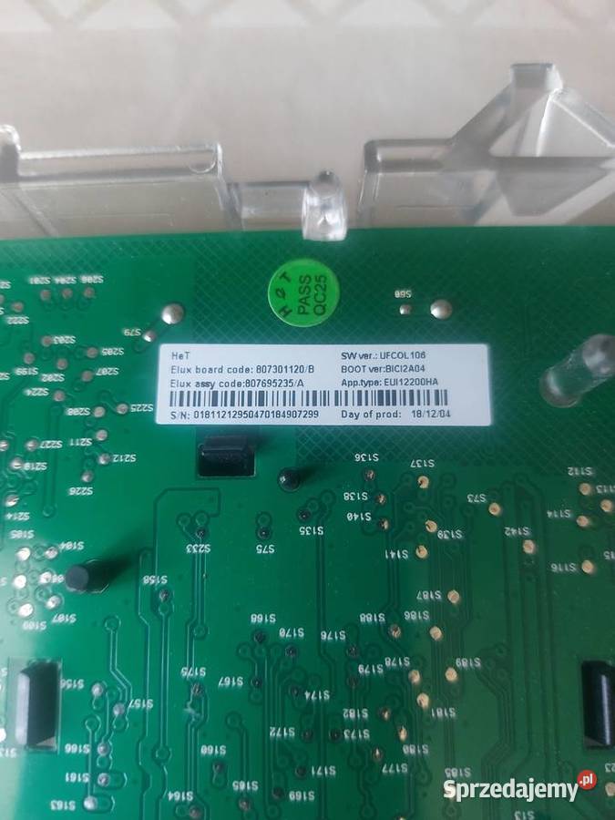 ELECTROLUX EWT 11262 ILW PANEL STEROWANIA PRALKI małopolskie Nowy Sącz
